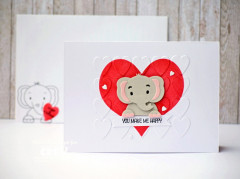 Clear Stamps Text (ENG) - heart