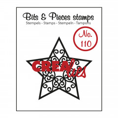 Clear Stamps Bits and Pieces - Nr. 110 - Star A