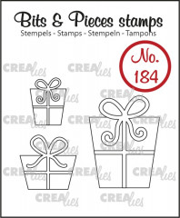 Clear Stamps Bits and Pieces - Nr. 184 - 3x Geschenke