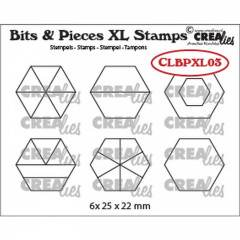 Clear Stamps Bits and Pieces XL - Nr. 3 - Hexagons