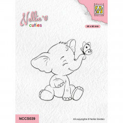 Clear Stamps - Cuties Elephant