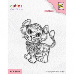 Clear Stamps - Cuties - Cheetah