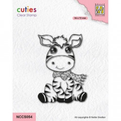 Clear Stamps - Cutie Zebra