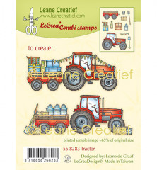 LeCrea Kombi Clear Stamps - Traktor