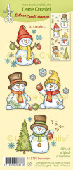 LeCrea Kombi Clear Stamps - Snowmen