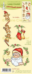 LeCrea Kombi Clear Stamps - Santa