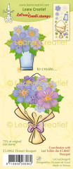 LeCrea Kombi Clear Stamps - Blumenstrauß