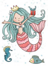 Clear Stamps - Mermaid Birthday