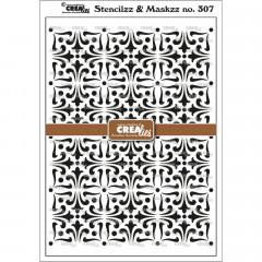 CREAlies Stencilzz Maskzz - Barbara (komplettes Design)