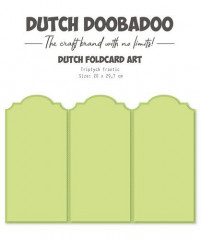 Dutch Foldcard Art - Triptych frantic