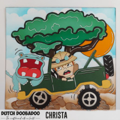 Dutch Build Up Art - Hippo