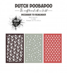 Dutch Doobadoo - Schablonen - December to Remember
