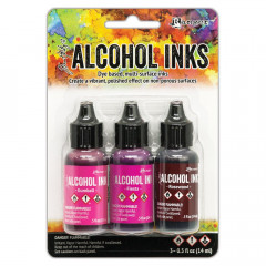 Alcohol Ink Kit - Pink Red Spectrum