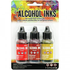 Alcohol Ink Kit - Orange Yellow Spectrum