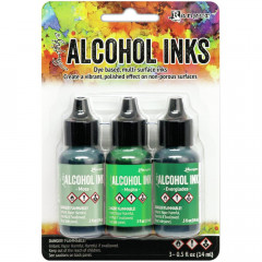 Alcohol Ink Kit - Mint Green Spectrum