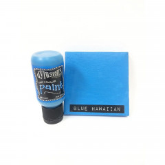 Flip Cap Bottle Dylusions Paint - Blue Hawaiian