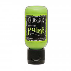 Flip Cap Bottle Dylusions Paint - Fresh Lime