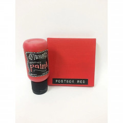 Flip Cap Bottle Dylusions Paint - Postbox Red