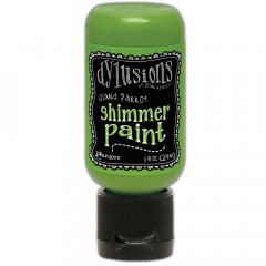 Dylusions SHIMMER Paint - Island Parrot