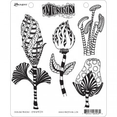 Dylusions Cling Stamps - Glorious Blooms
