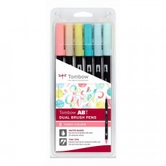 Tombow ABT Dual Brush Pen Set - Candy