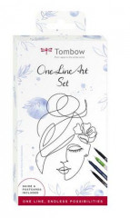 Tombow One line art set