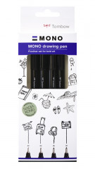 Tombow Fineliner MONO - Bold Set