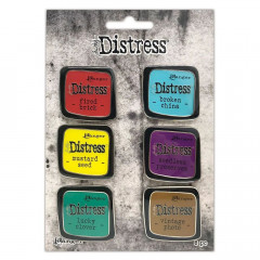 Tim Holtz Distress - Enamel Collector Pin - Set 2