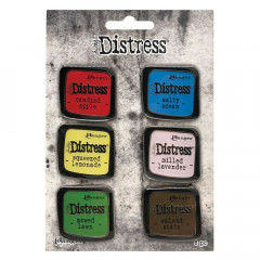 Tim Holtz Distress - Enamel Collector Pin - Set 5