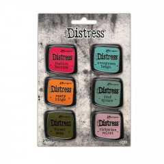 Tim Holtz Distress - Enamel Collector Pin - Set 9