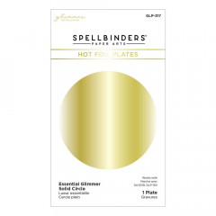 Spellbinders Glimmer Hot Foil Plate - Essential Solid Circle