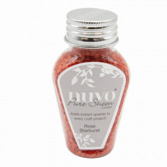 Nuvo Pure Sheen Sequins - Rose Starburst