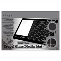 Tonic Studios Tools - Travel Glass Media Mat LINKSHÄNDER