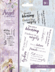 Clear Stamps - Angel Collection Angel Blessings