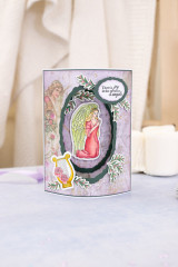 Clear Stamps and Cutting Die - Angel Collection Angel Prayer