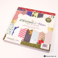 DCWV - 12x12 Paper Pad - the Christmas & Winter Stack (180 Seiten!)