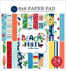Beach Party 6x6 Paper Pad