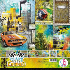 Start Your Engines 12x12 Paper Pack