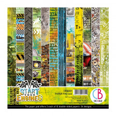 Start Your Engines 6x6 Paper Pack