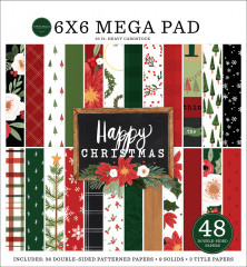 Happy Christmas 6x6 Mega Paper Pad