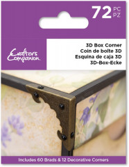 Mini Memories Brag Book Accesoires - 3D Box Corner