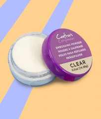 Crafters Companion - Embossingpowder - Clear