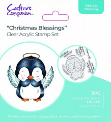 Clear Stamps - Cute Penguin - Christmas Blessings