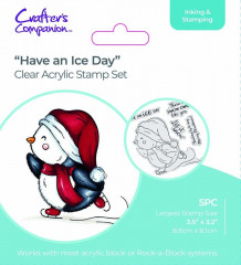 Clear Stamps - Cute Penguin - Have an Ice Day