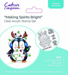 Clear Stamps - Cute Penguin - Making Spirits Bright