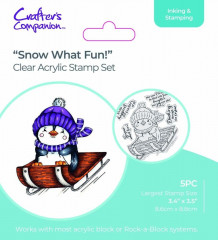 Clear Stamps - Cute Penguin - Snow What Fun!