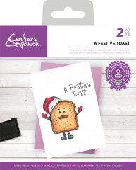 Clear Stamps - Xmas Punny Sentiments A Festive Toast