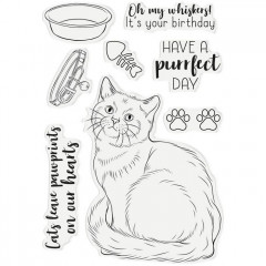 Clear Stamps - A Purrfect Day