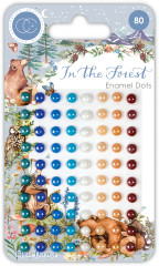 Adhesive Enamel Dots - In The Forest