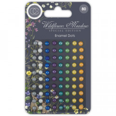 Adhesive Enamel Dots - Special Edition Wildflower Meadow